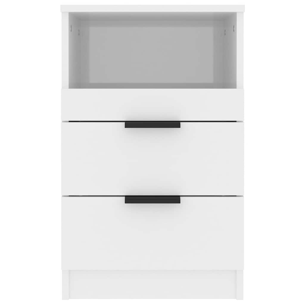 Comodino Bianco Lucido in Legno Multistrato cod mxl 30927