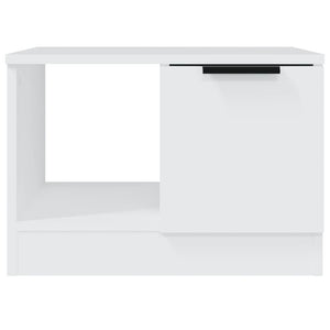 Tavolino da Salotto Bianco 50x50x36 cm in Legno Multistrato 811340