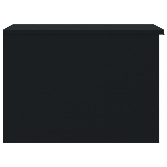 Tavolino da Salotto Nero 50x50x36 cm in Legno Multistrato 811341