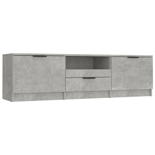 Mobile per TV Grigio Cemento 140x35x40cm Legno Multistrato 811452