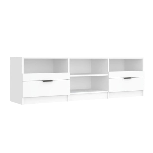 Mobile Porta TV Bianco 150x33,5x45 cm in Legno Multistrato 811457