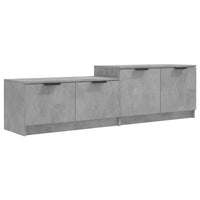 Mobile Porta TV Grigio Cemento 158,5x36x45 cm Legno Multistrato cod mxl 22725