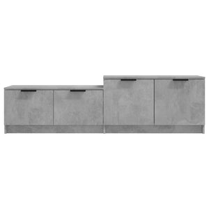 Mobile Porta TV Grigio Cemento 158,5x36x45 cm Legno Multistrato cod mxl 22725
