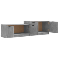 Mobile Porta TV Grigio Cemento 158,5x36x45 cm Legno Multistrato cod mxl 22725