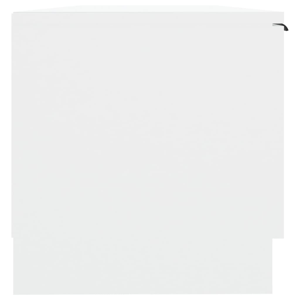 Mobile Porta TV-Mobile per TV-Credenza TV Bianco 102x35x36,5 cm in Legno Multistrato