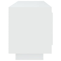 Mobile Porta TV Bianco 102x35x45 cm in Legno Multistrato 811790