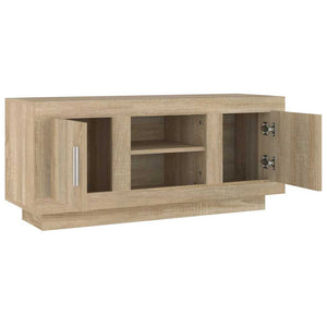 Mobile Porta TV Rovere Sonoma 102x35x45 cm in Legno Multistrato cod mxl 47800