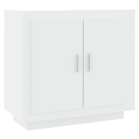 Credenza Bianco 80x40x75 cm in Legno Compensato cod mxl 13939