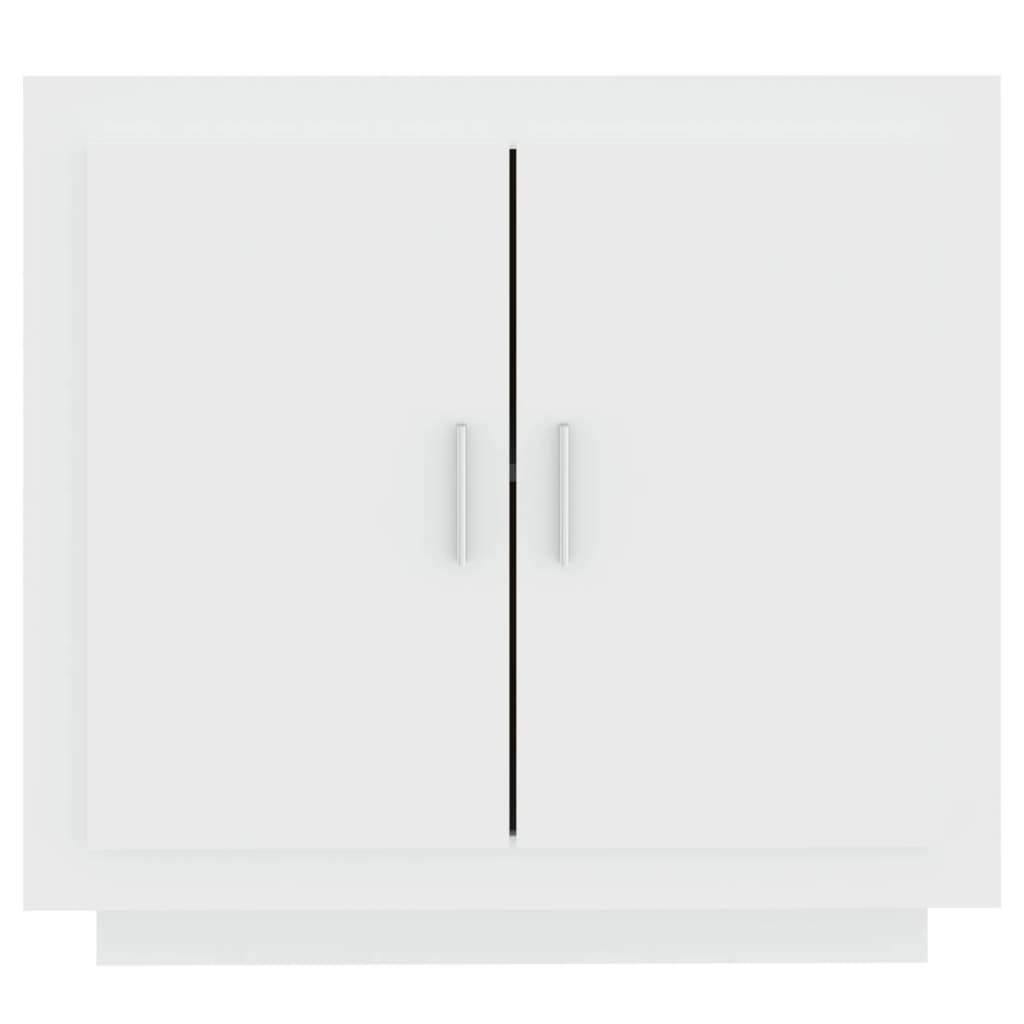 Credenza Bianco 80x40x75 cm in Legno Compensato 811817