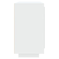 Credenza Bianco 80x40x75 cm in Legno Compensato 811817