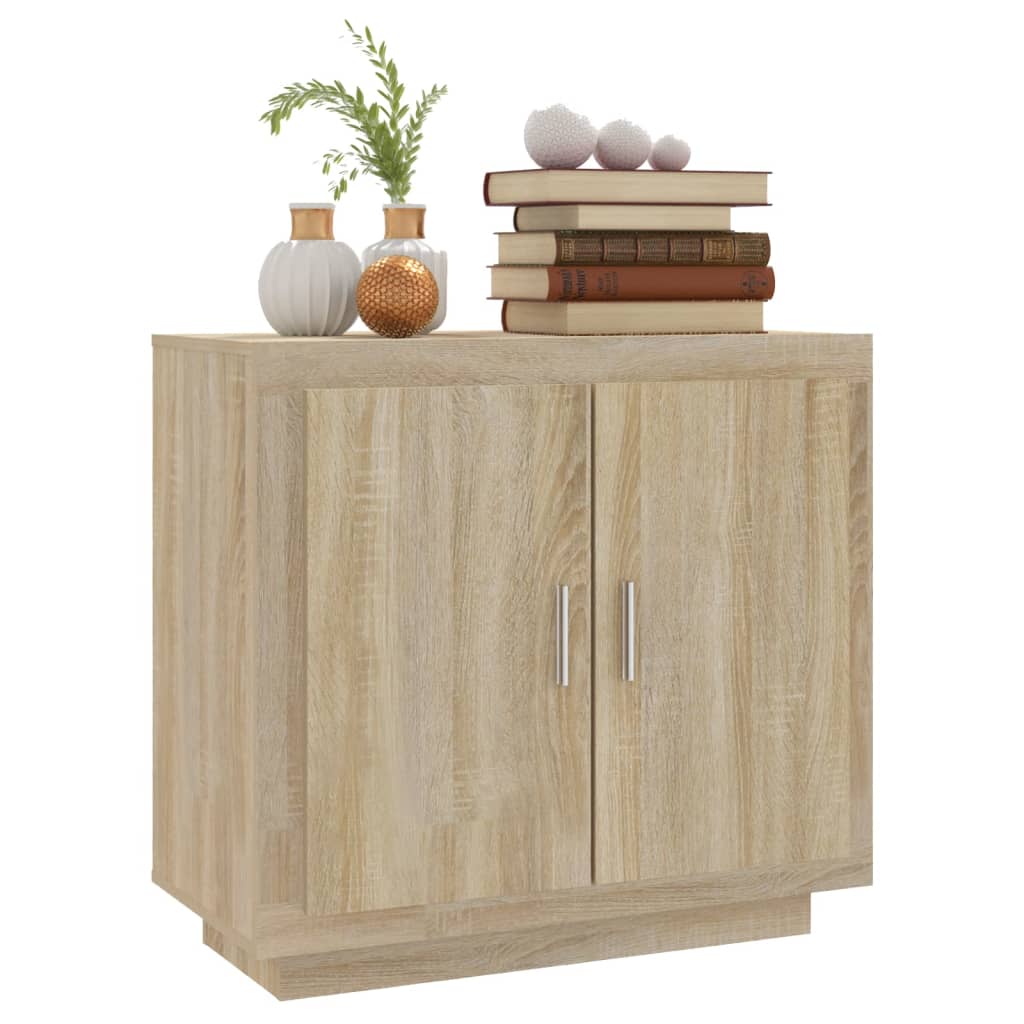 Credenza-Buffet-Armadio da cucina Rovere Sonoma 80x40x75 cm in Legno Compensato