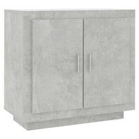 Credenza-Buffet-Armadio da cucina Grigio Cemento 80x40x75 cm in Legno Compensato