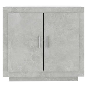 Credenza Grigio Cemento 80x40x75 cm in Legno Compensato cod mxl 23623