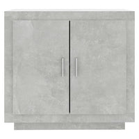 Credenza Grigio Cemento 80x40x75 cm in Legno Compensato 811821
