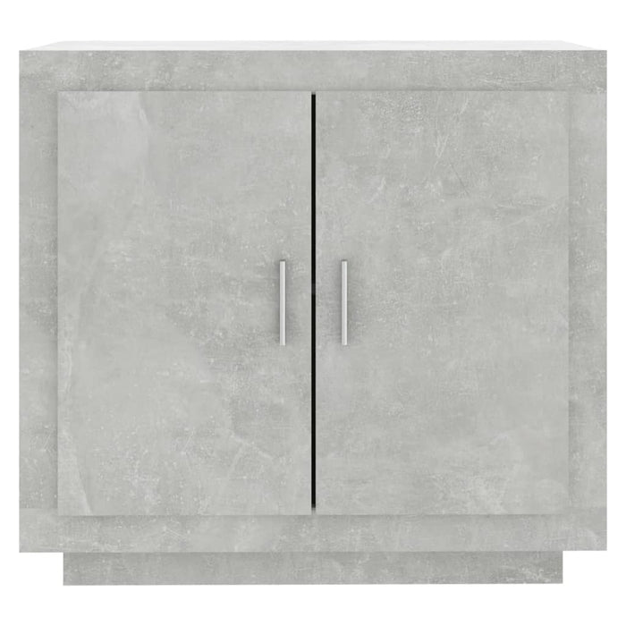 Credenza-Buffet-Armadio da cucina Grigio Cemento 80x40x75 cm in Legno Compensato