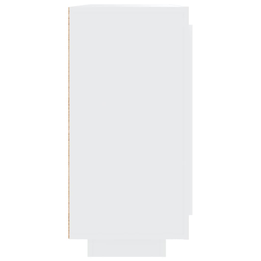 Credenza Bianca 92x35x75 cm in Legno Multistrato cod mxl 14858