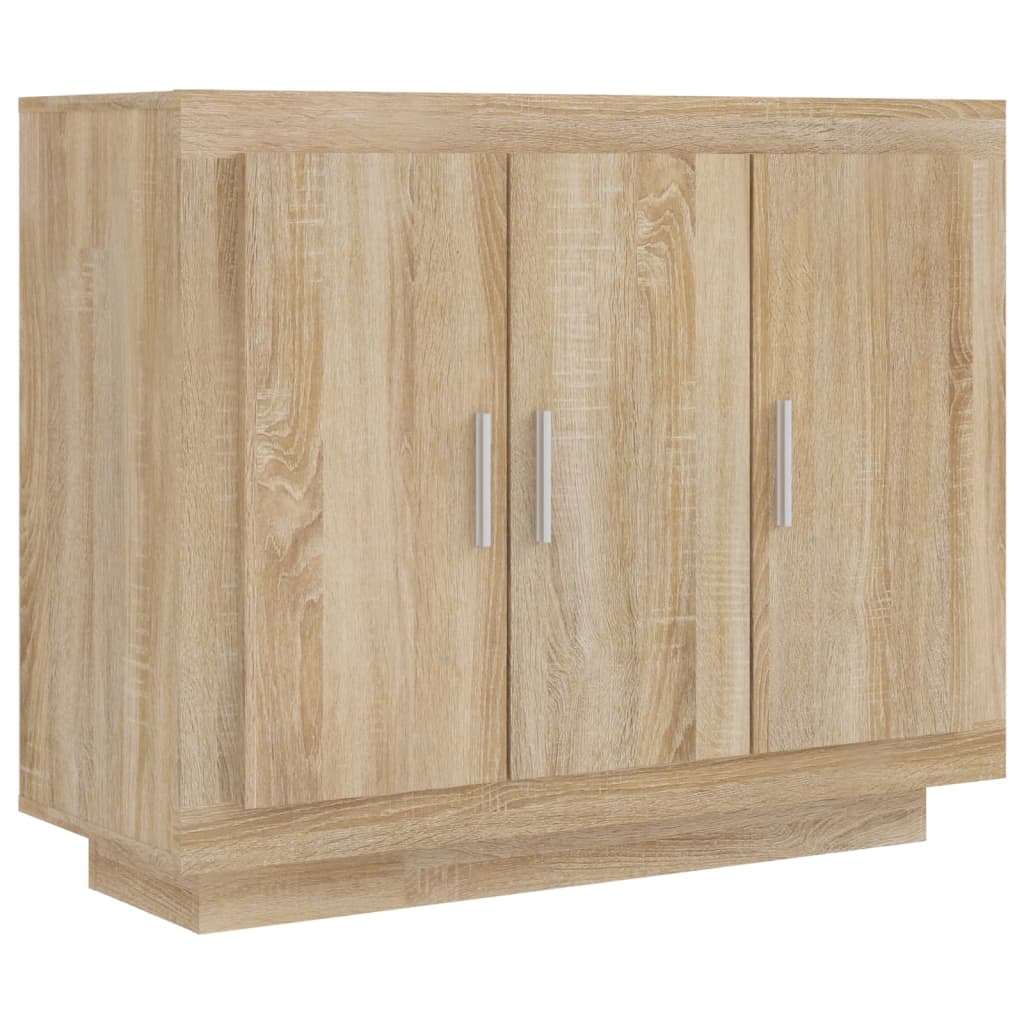 Credenza-Buffet-Armadio da cucina Rovere Sonoma 92x35x75 cm in Legno Multistrato
