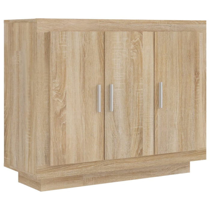 Credenza-Buffet-Armadio da cucina Rovere Sonoma 92x35x75 cm in Legno Multistrato