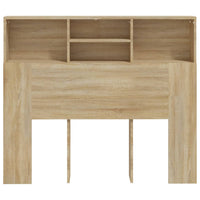 Testiera con Contenitore Rovere Sonoma 120x19x103,5 cm cod mxl 50639