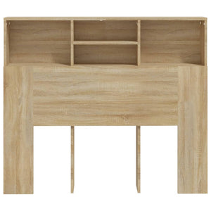 Testiera con Contenitore Rovere Sonoma 120x19x103,5 cm cod mxl 50639