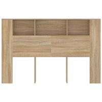 Testiera con Scomparti Rovere Sonoma 160x18,5x104,5 cm 811937