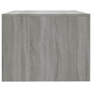 Tavolino da Salotto Grigio Sonoma 102x55x42cm Legno Multistrato cod mxl 11777