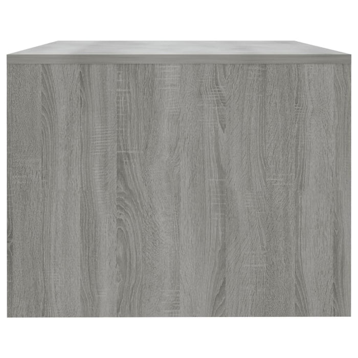 Tavolino da Salotto Grigio Sonoma 102x55x42cm Legno Multistrato cod mxl 11777