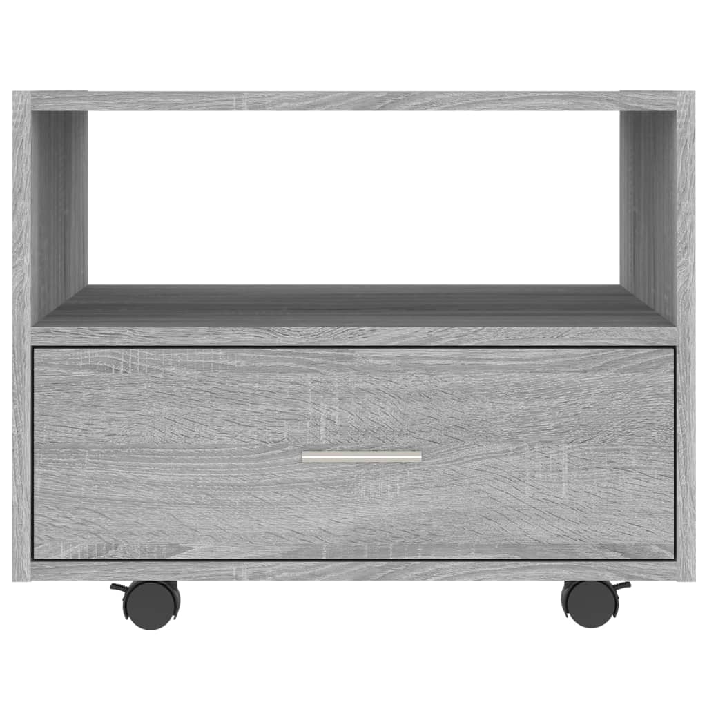 Tavolino da Salotto Grigio Sonoma 55x55x40 cm Legno Multistrato 816938