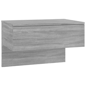 Comodini a Muro 2 pz Grigio Sonoma 816943
