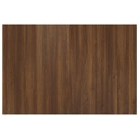 Testiera Letto Rovere Marrone 120x1,5x80cm in Legno Multistrato