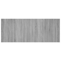 Testiera Letto Grigio Sonoma 200x1,5x80 cm Legno Ingegnerizzato 816977