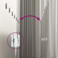 Testiera Letto Grigio Sonoma 240x1,5x80 cm Legno Ingegnerizzato 816980