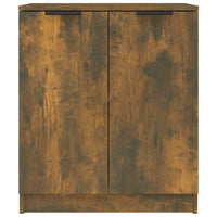 Credenza Rovere Fumo 60x30x70 cm in Legno tecnico 816982