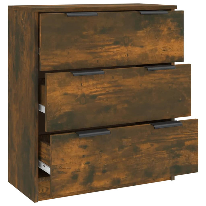 Credenza Rovere Fumo 60x30x70 cm in Legno tecnico