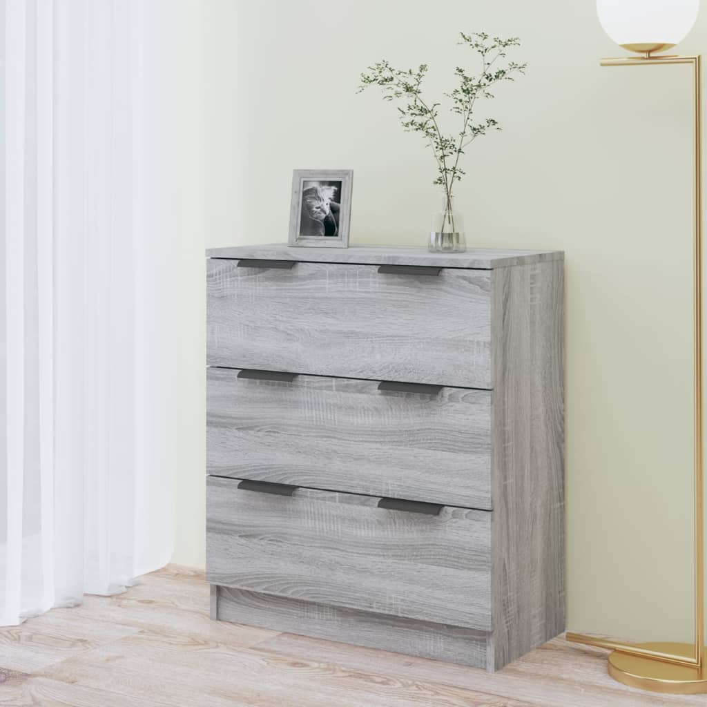 Credenza Grigio Sonoma 60x30x70 cm in Legno tecnico 816986