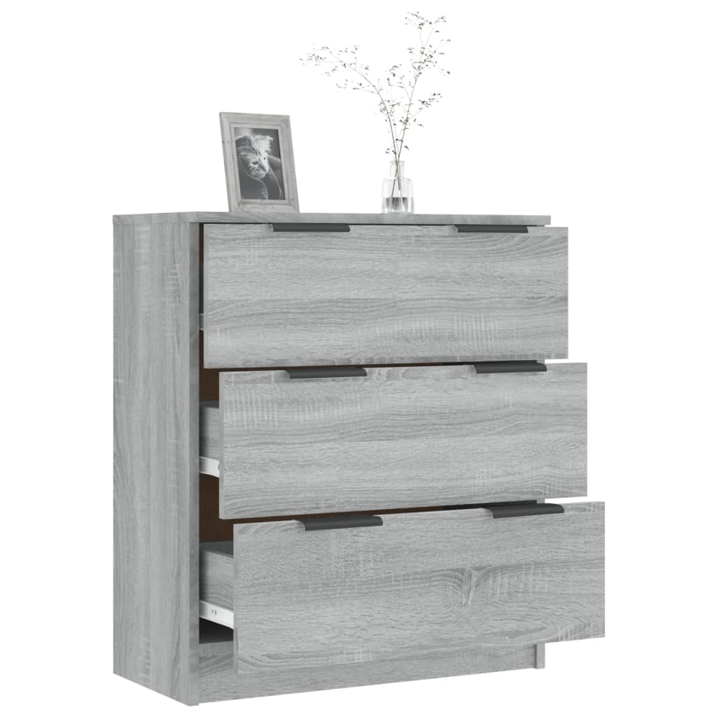 Credenza Grigio Sonoma 60x30x70 cm in Legno tecnico 816986