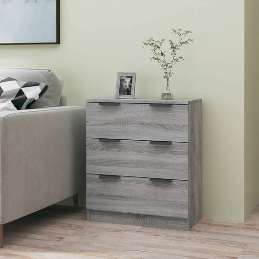 Credenza Grigio Sonoma 60x30x70 cm in Legno tecnico 816986