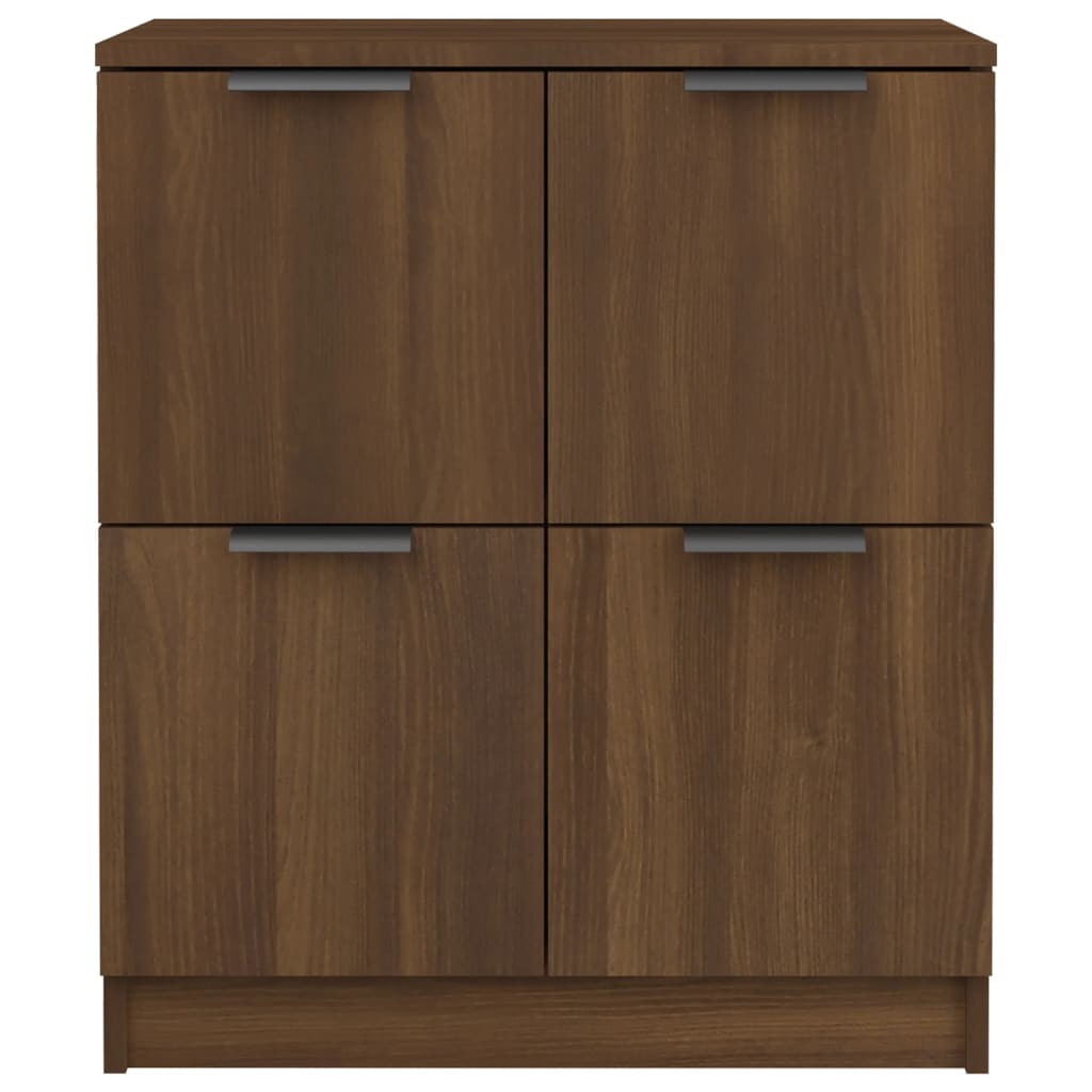 Credenza Rovere Marrone 60x30x70 cm in Legno tecnico 816996