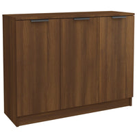 Credenza Rovere Marrone 90,5x30x70 cm in Legno Multistrato 817026