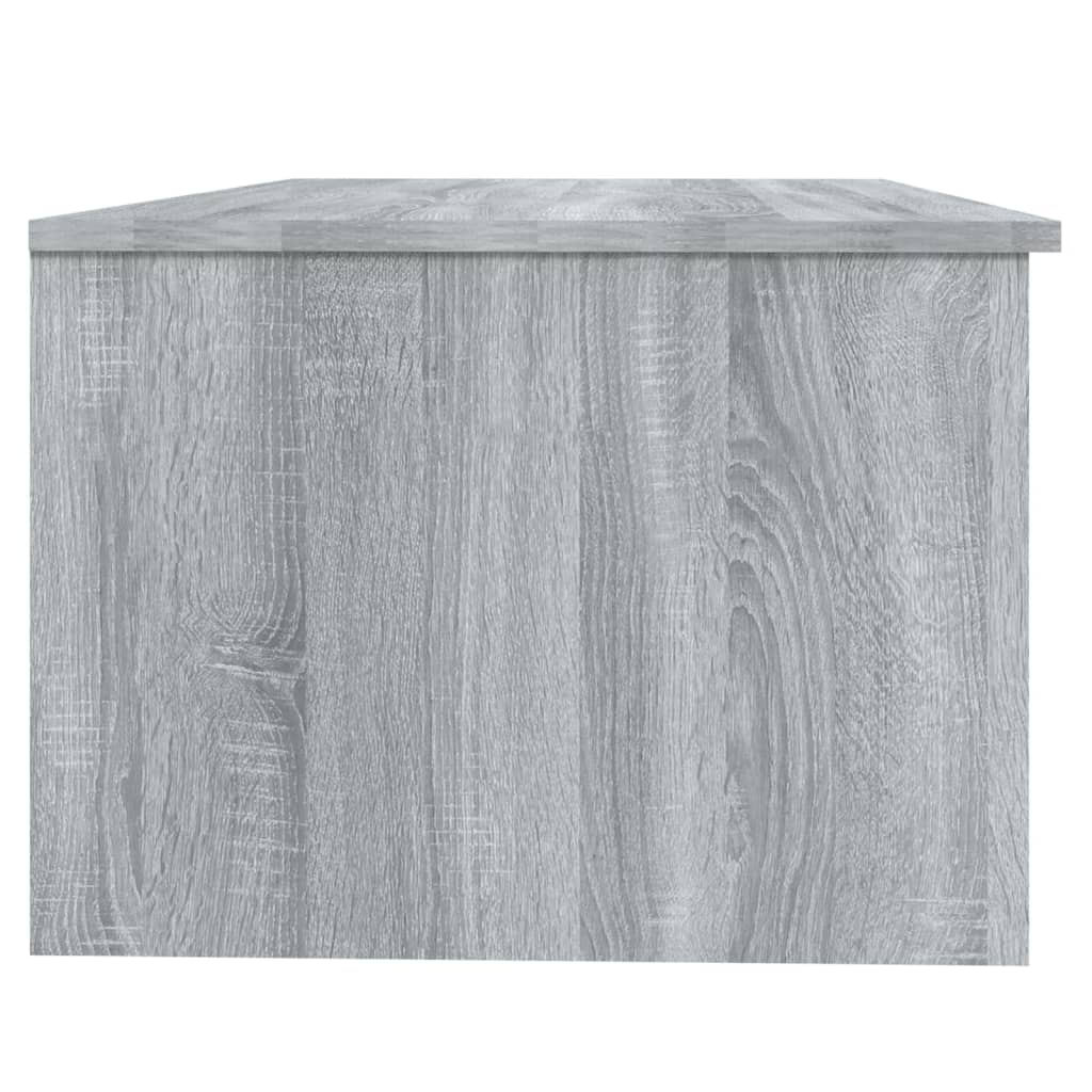 Tavolino da Salotto Grigio Sonoma 102x50x36cm Legno Multistrato cod mxl 7221