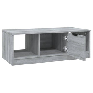 Tavolino da Salotto Grigio Sonoma 102x50x36cm Legno Multistrato 817079