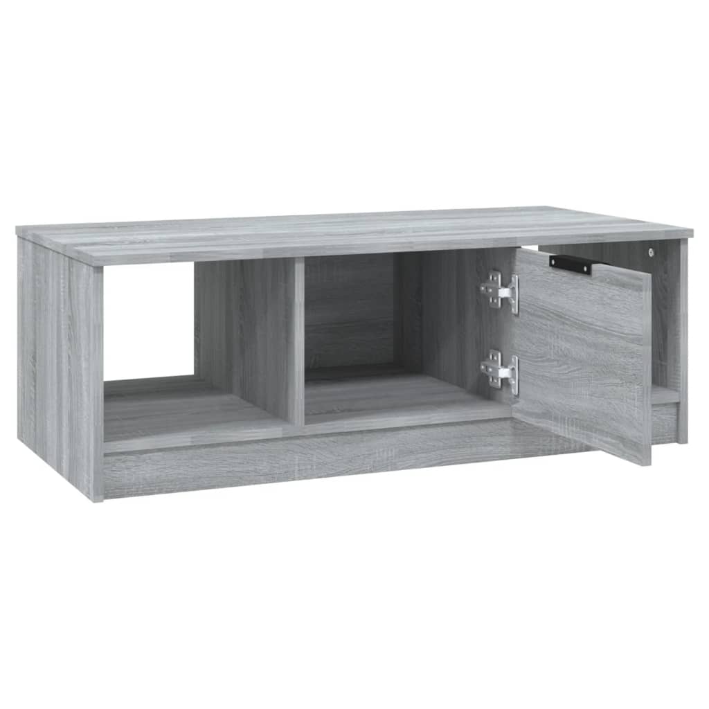 Tavolino da Salotto Grigio Sonoma 102x50x36cm Legno Multistrato 817079