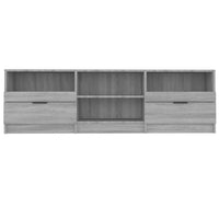 Mobile TV Grigio Sonoma 150x33,5x45 cm in Legno Ingegnerizzato cod mxl 24838