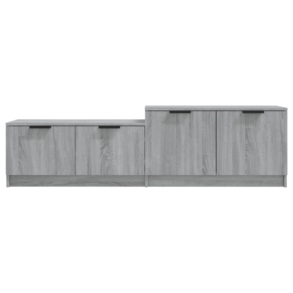 Mobile TV Grigio Sonoma 158,5x36x45 cm in Legno Multistrato 817124