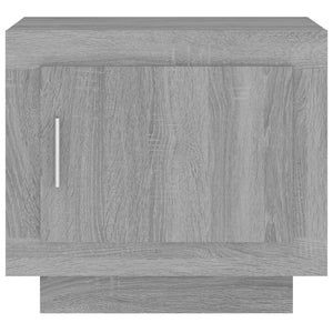 Tavolino da Salotto Grigio Sonoma 51x50x45cm Legno Multistrato 817229