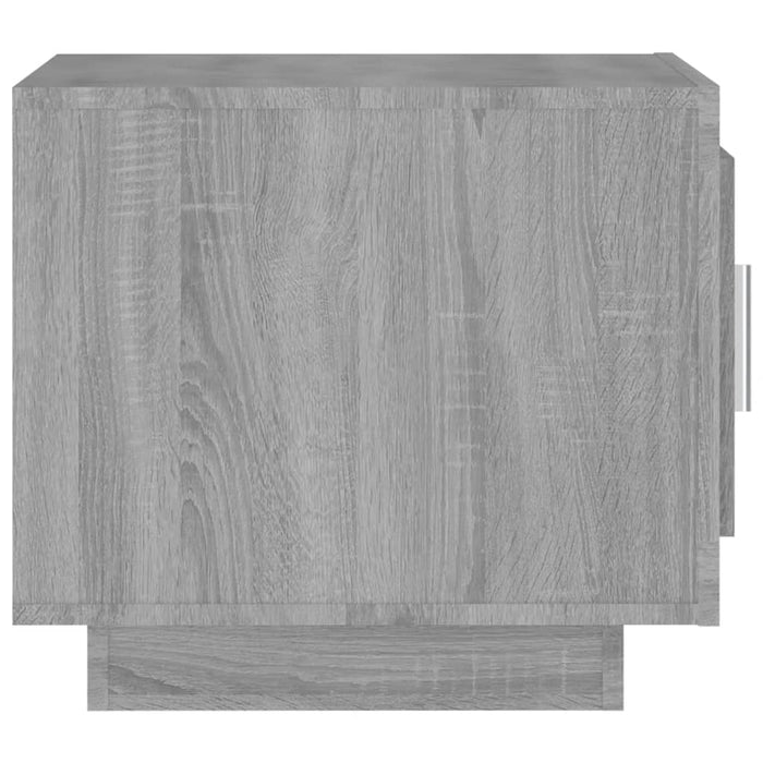 Tavolino da Salotto Grigio Sonoma 51x50x45cm Legno Multistrato 817229