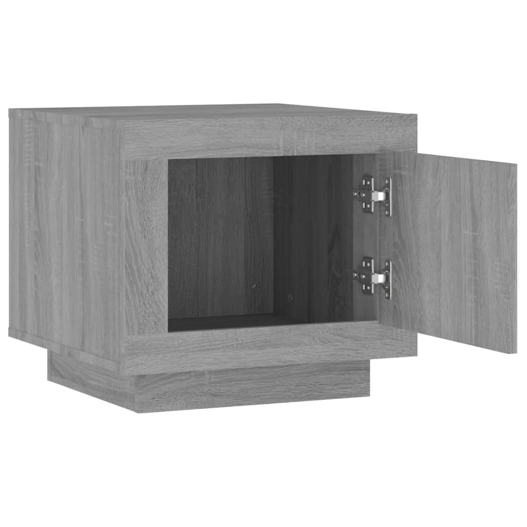 Tavolino da Salotto Grigio Sonoma 51x50x45cm Legno Multistrato 817229