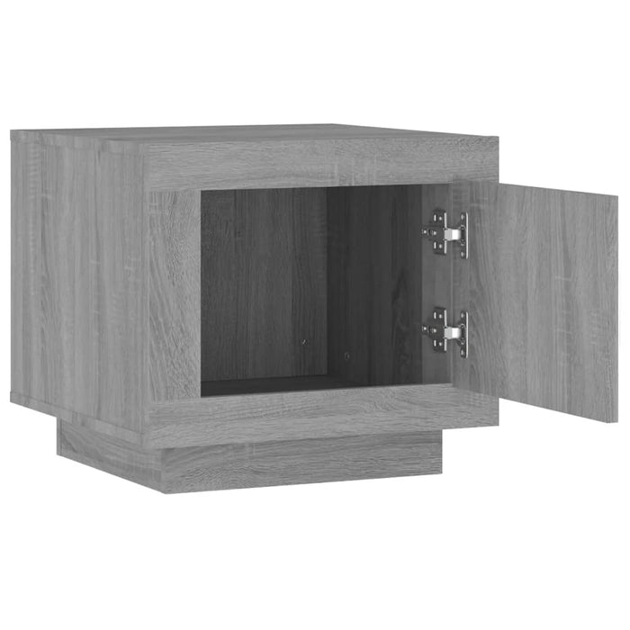 Tavolino da Salotto Grigio Sonoma 51x50x45cm Legno Multistrato 817229