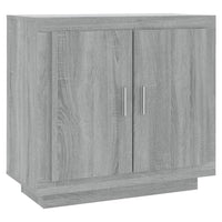 Credenza Grigio Sonoma 80x40x75 cm in Legno Multistrato 817235