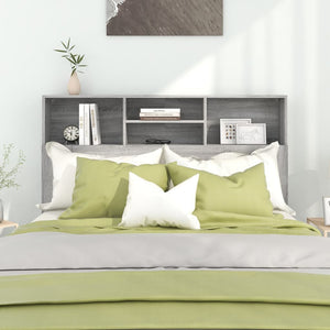 Testiera con Scomparti Grigio Sonoma 140x19x103,5 cm cod mxl 66749